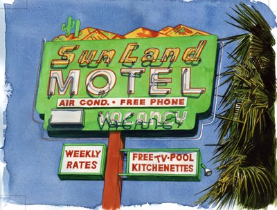 The Sun Land, Miracle Mile, 2004 by Lucy Masterman
